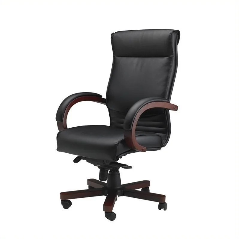 Mayline Mercado Corsica WoodLeather Office Chair CS
