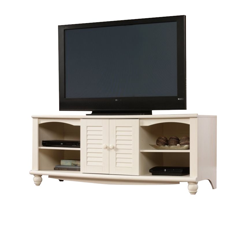 Sauder Harbor View Tv Stand Sauder Harbor View TV Stand in Antiqued White 403679