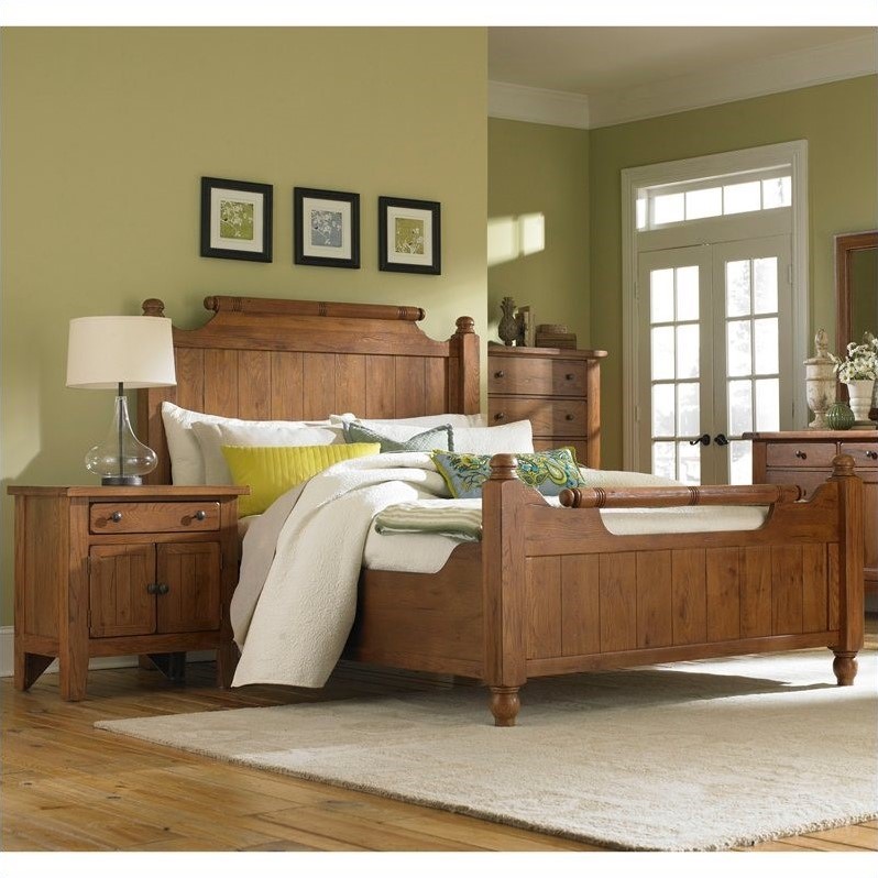 Broyhill Attic Heirlooms Feather Bed 3 Piece Bedroom Set 439X5XX3Pc