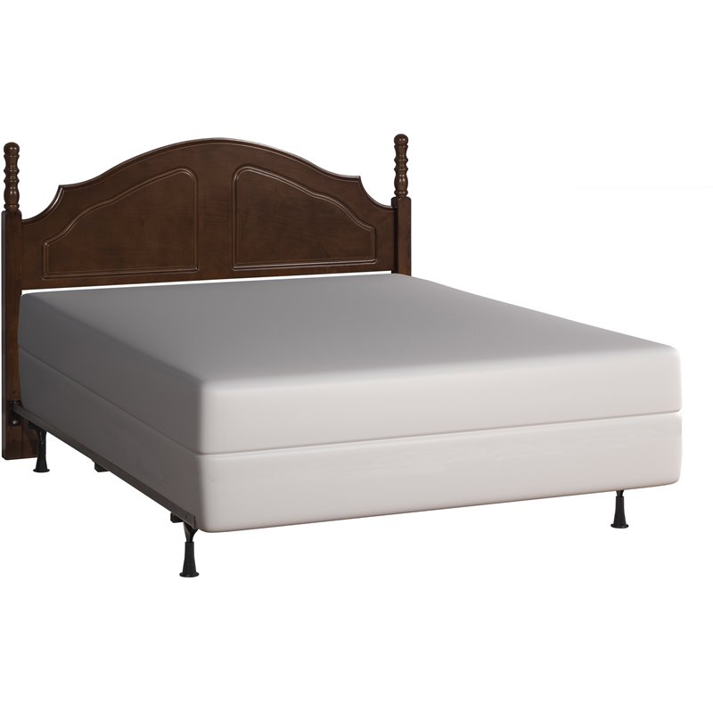 Hillsdale Cheryl Full Queen Poster Headboard in Walnut Cymax Business