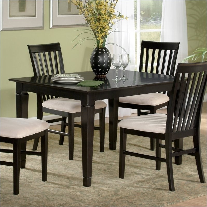 Atlantic Furniture Deco Dining Table in Espresso DecoDTES