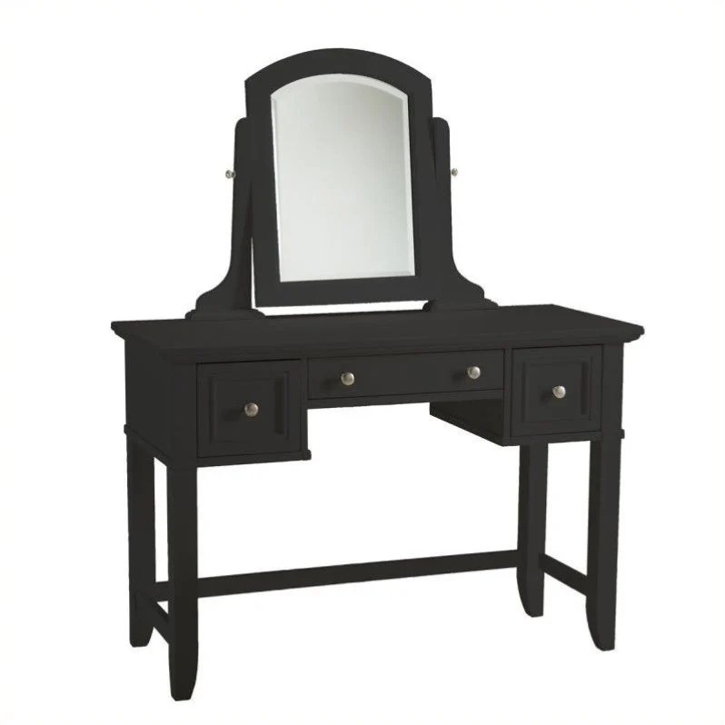 Vanity Table in Black Finish 553170