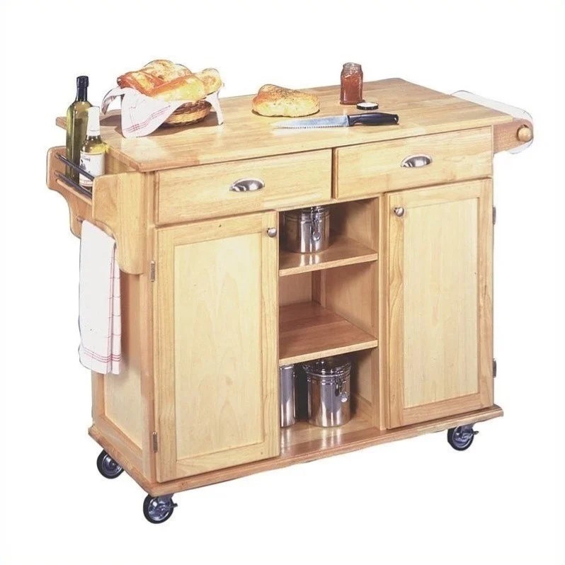 Kitchen Cart in Natural Finish 509995