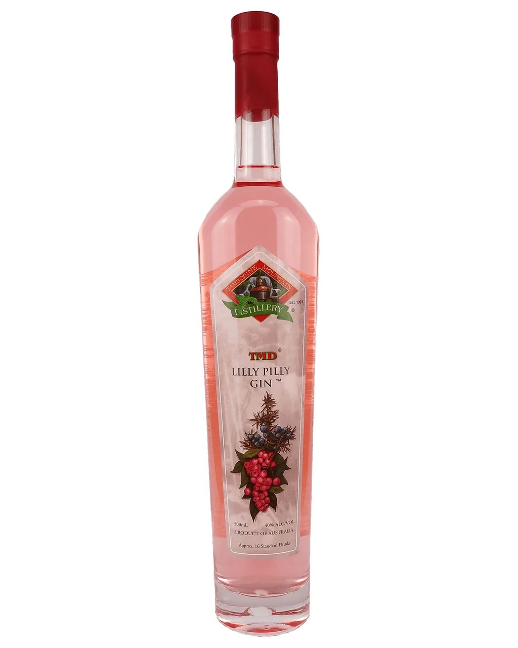 Buy Tamborine Mountain Distillery Lilly Pilly Gin 500ml Online (Lowest