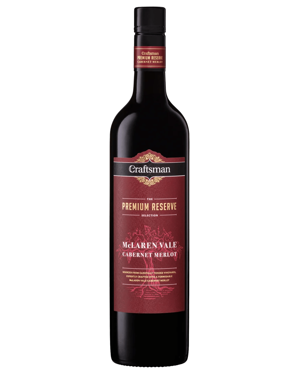 Craftsman Premium Reserve Mclaren Vale Merlot Boozy