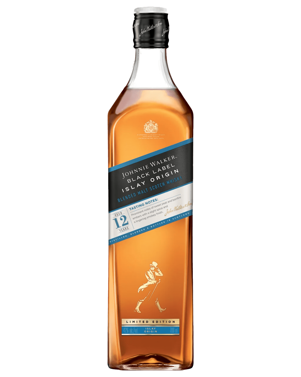 Johnnie Walker Black Label Islay Origin Blended Scotch Whisky 700mL Boozy