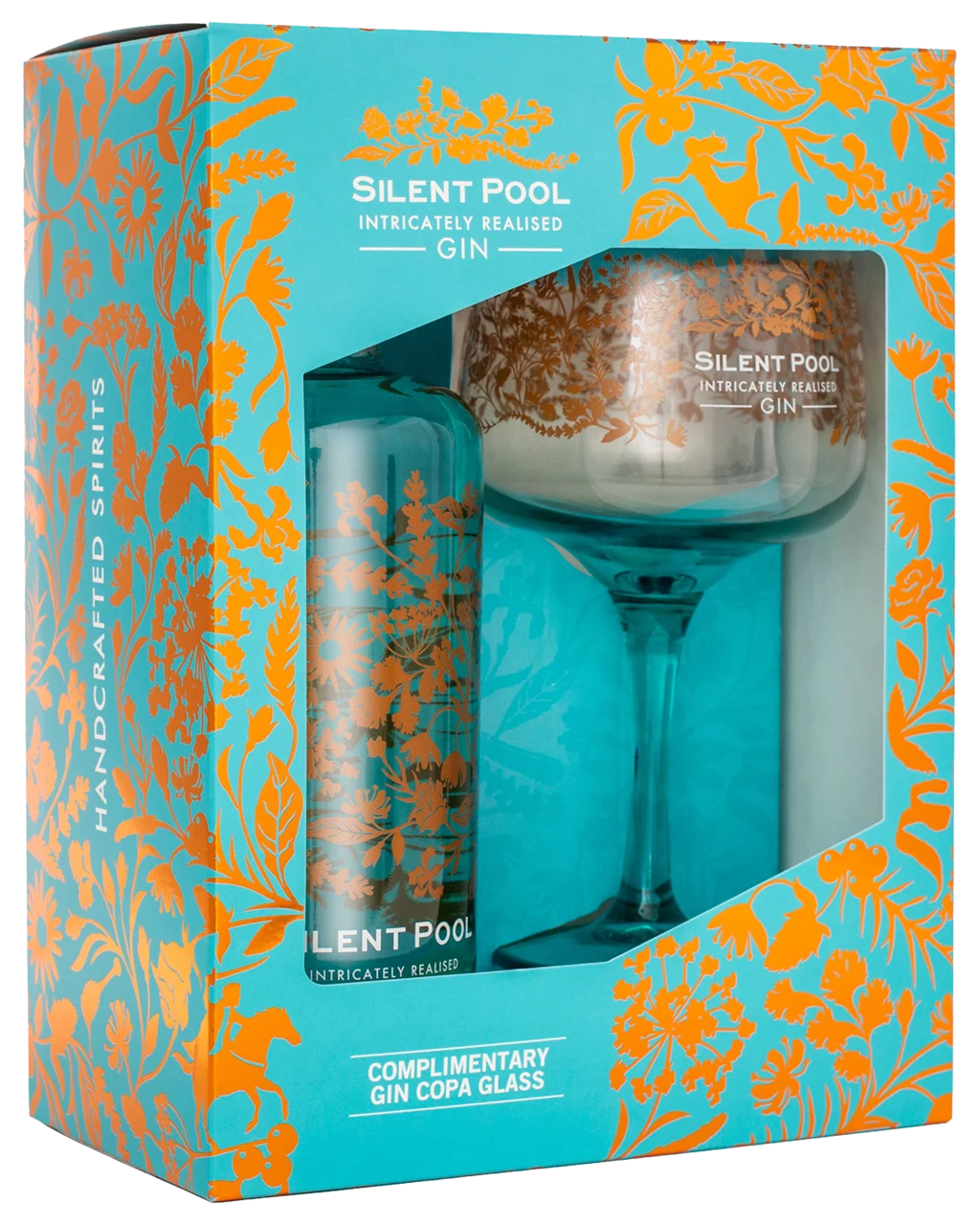 Buy Silent Pool Gin 500ml With Glass Online (Lowest Price Guarantee