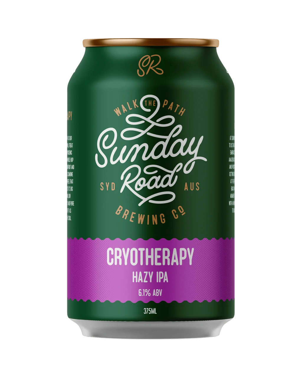 Buy Sunday Road Brewing Co. Cryotherapy Hazy Ipa Cans 375ml Online