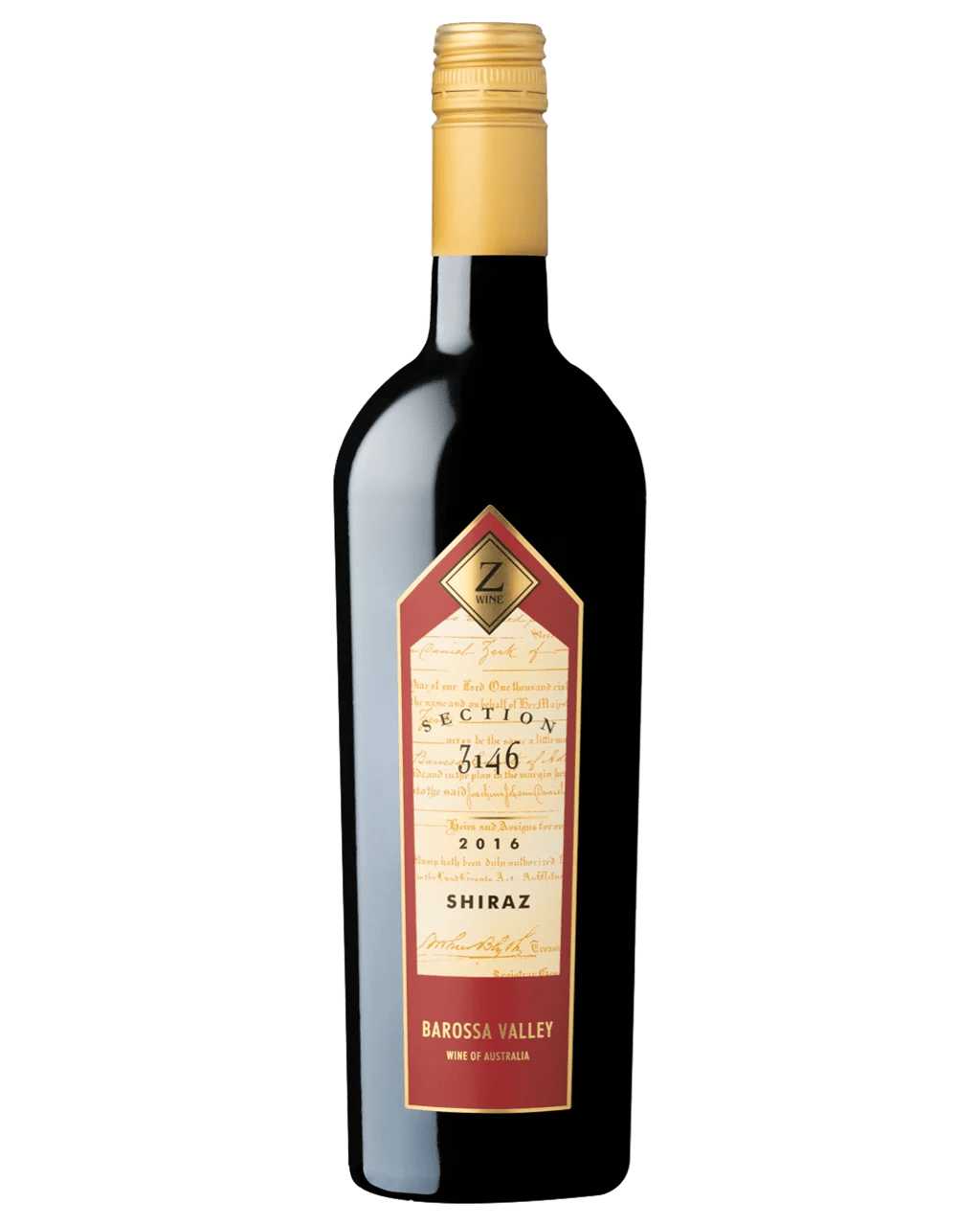 Buy Z Wine 3146 Barossa Shiraz 2016 Online (Lowest Price Guarantee