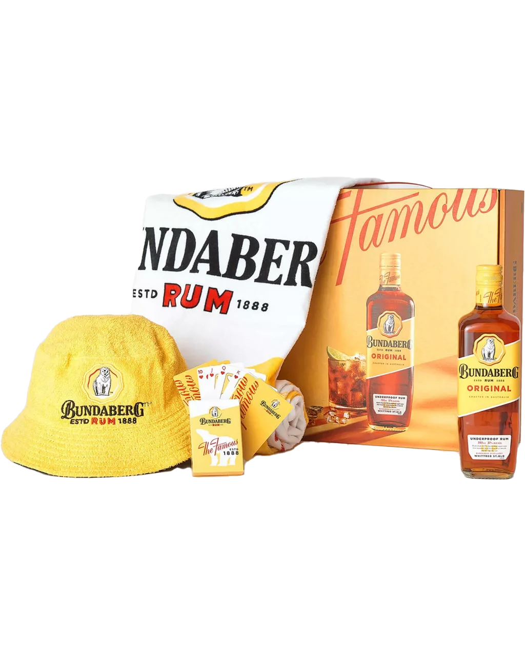 Buy Bundaberg Rum Iconic Hamper 700ml Online (Lowest Price Guarantee