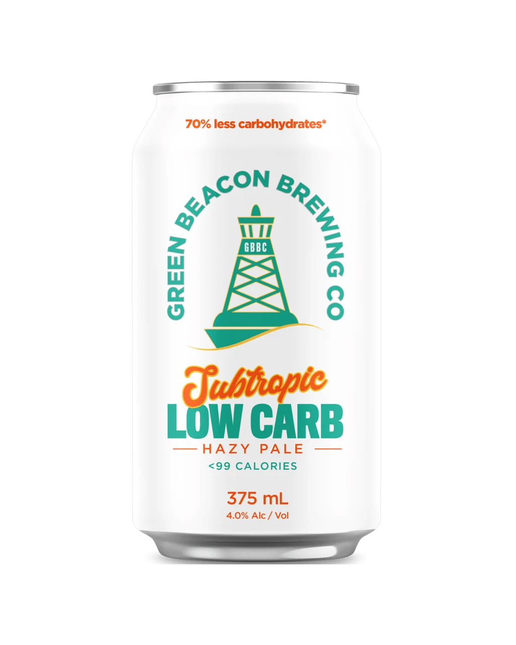 Buy Green Beacon Subtropic Low Carb Hazy Pale Can 375ml Online (Lowest