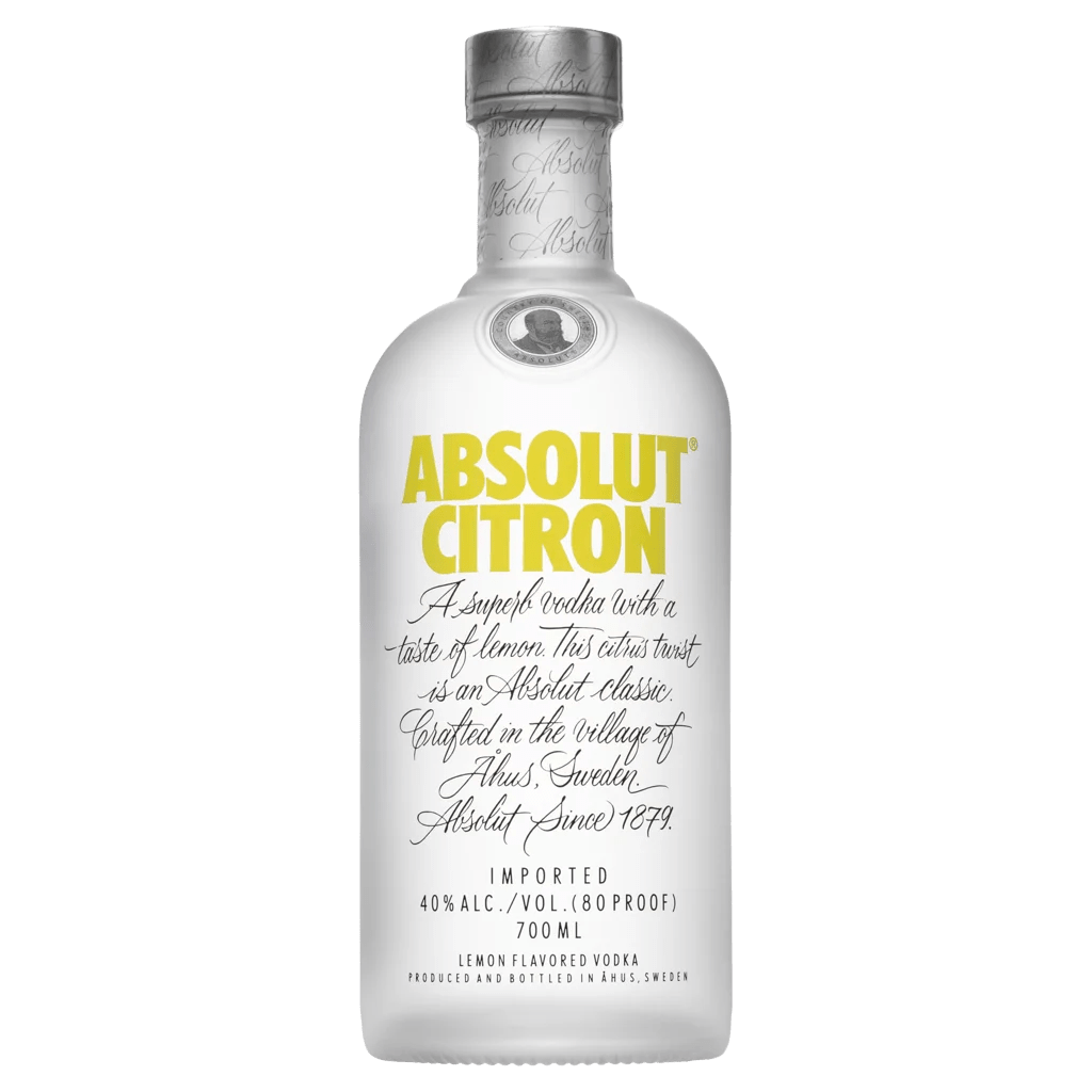 Buy Absolut Citron Vodka 700ml Online (Unbeatable Prices) from Dan Murphy's