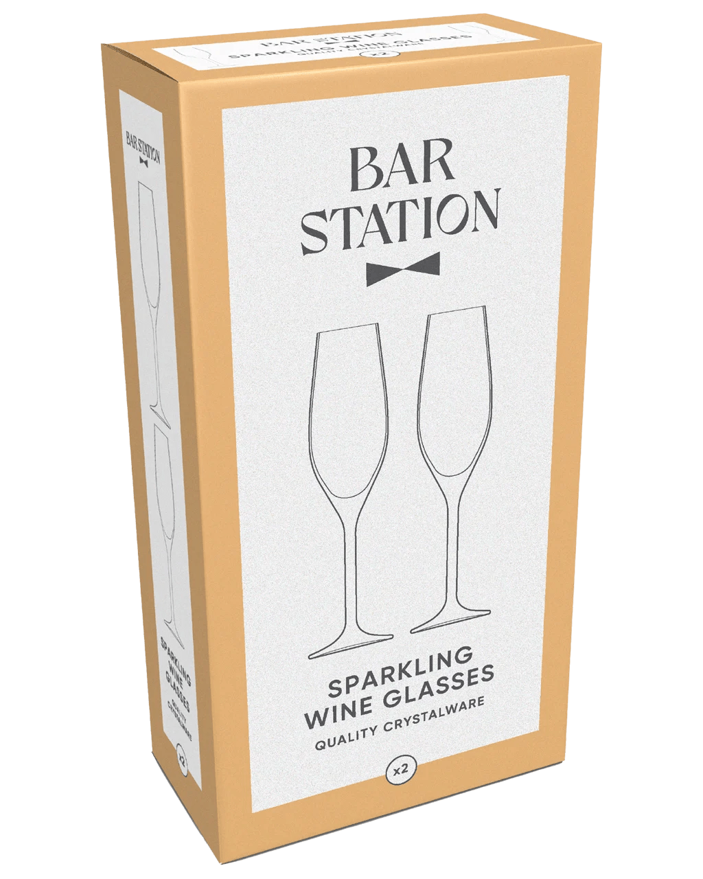 Buy Bar Station Sparkling Wine Glasses 2 Pack Online (Lowest Price