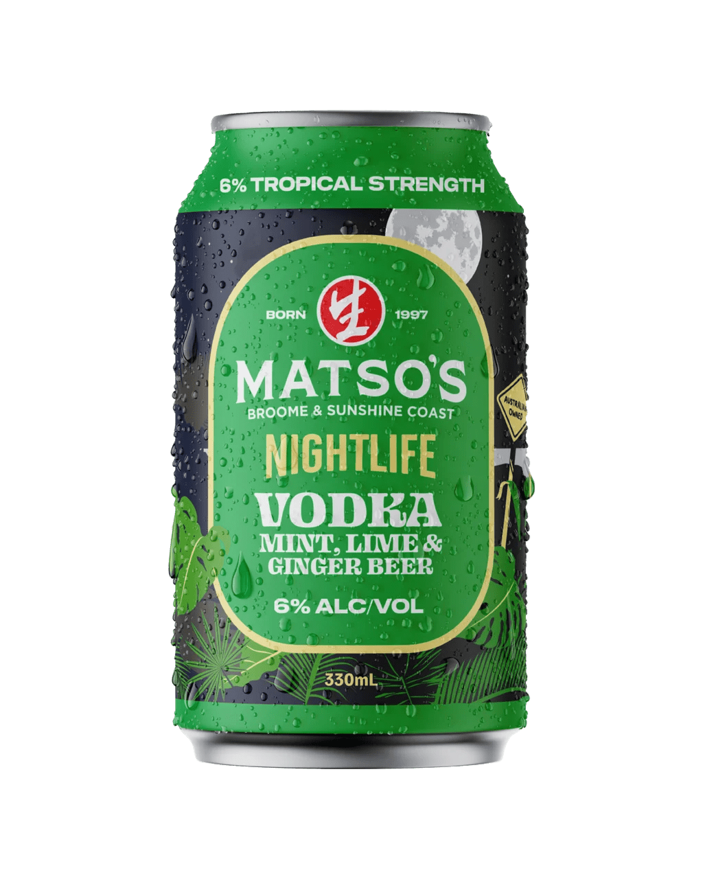 Buy Matso's Nightlife Mint & Lime Ginger Beer Cans 330ml Online (Lowest