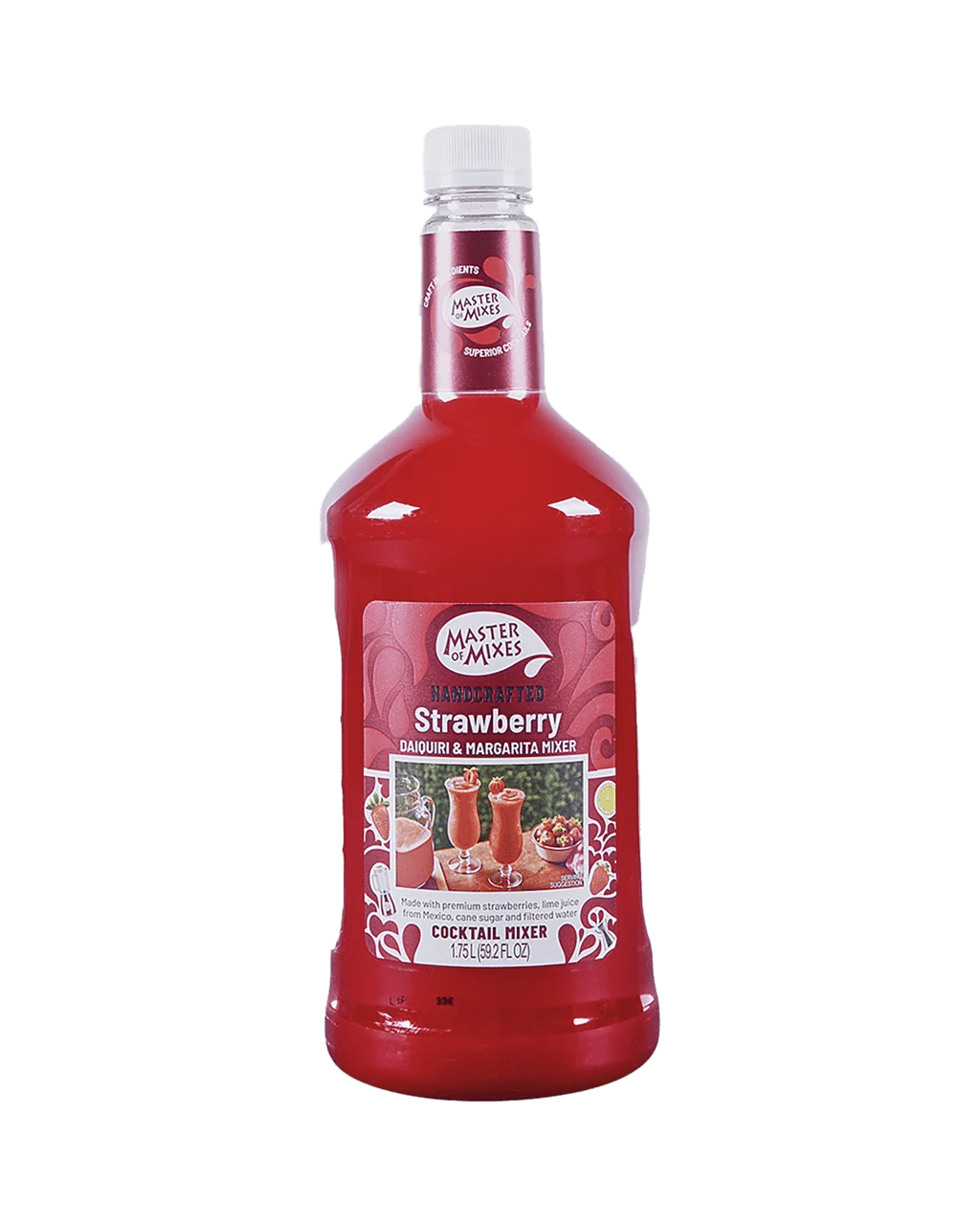 Buy Master Of Mixes Strawberry Daiquiri Margarita Mix 1.75l Online