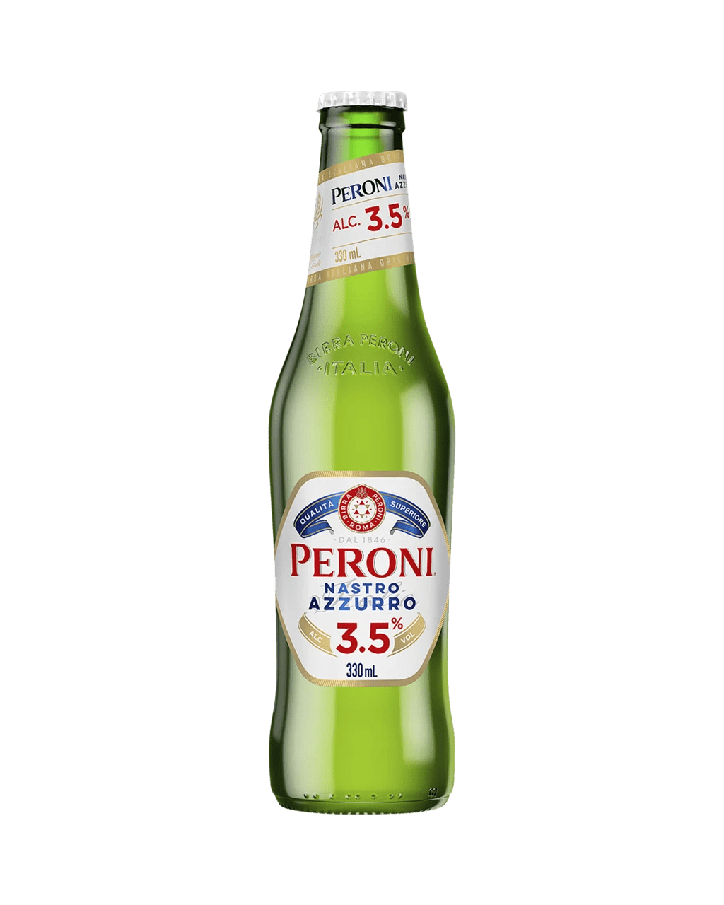 Buy Peroni Nastro Azzuro Nastro Azzurro 3.5 Percent Bottles 330ml Online (Lowest Price