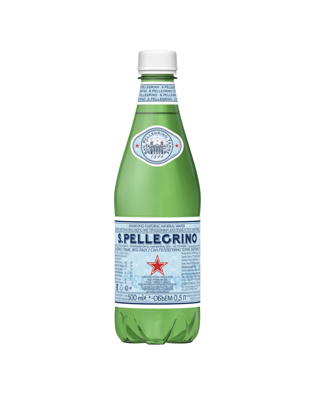 S.Pellegrino Sparkling Natural Mineral Water PET Bottles Boozy