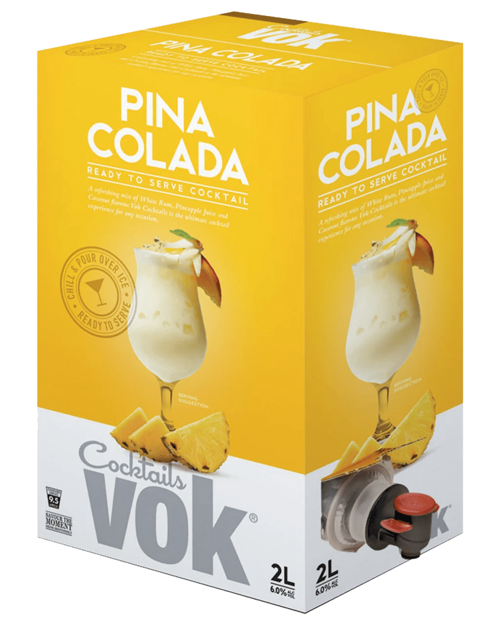 Buy Vok Cocktails Pina Colada 2l Online (Lowest Price Guarantee) Best