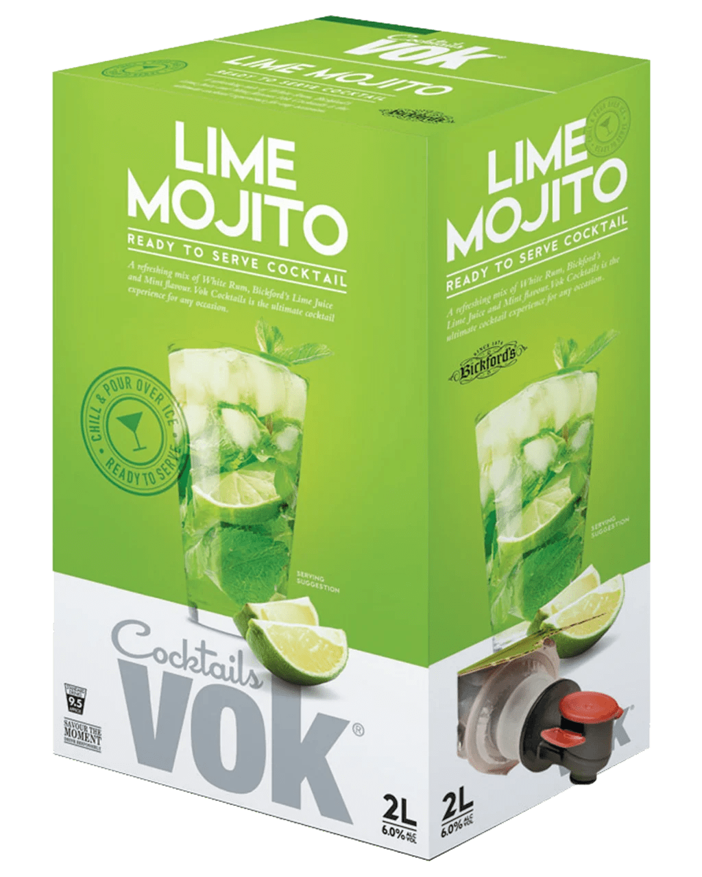 Buy Vok Cocktails Lime Mojito 2l Online (Lowest Price Guarantee) Best