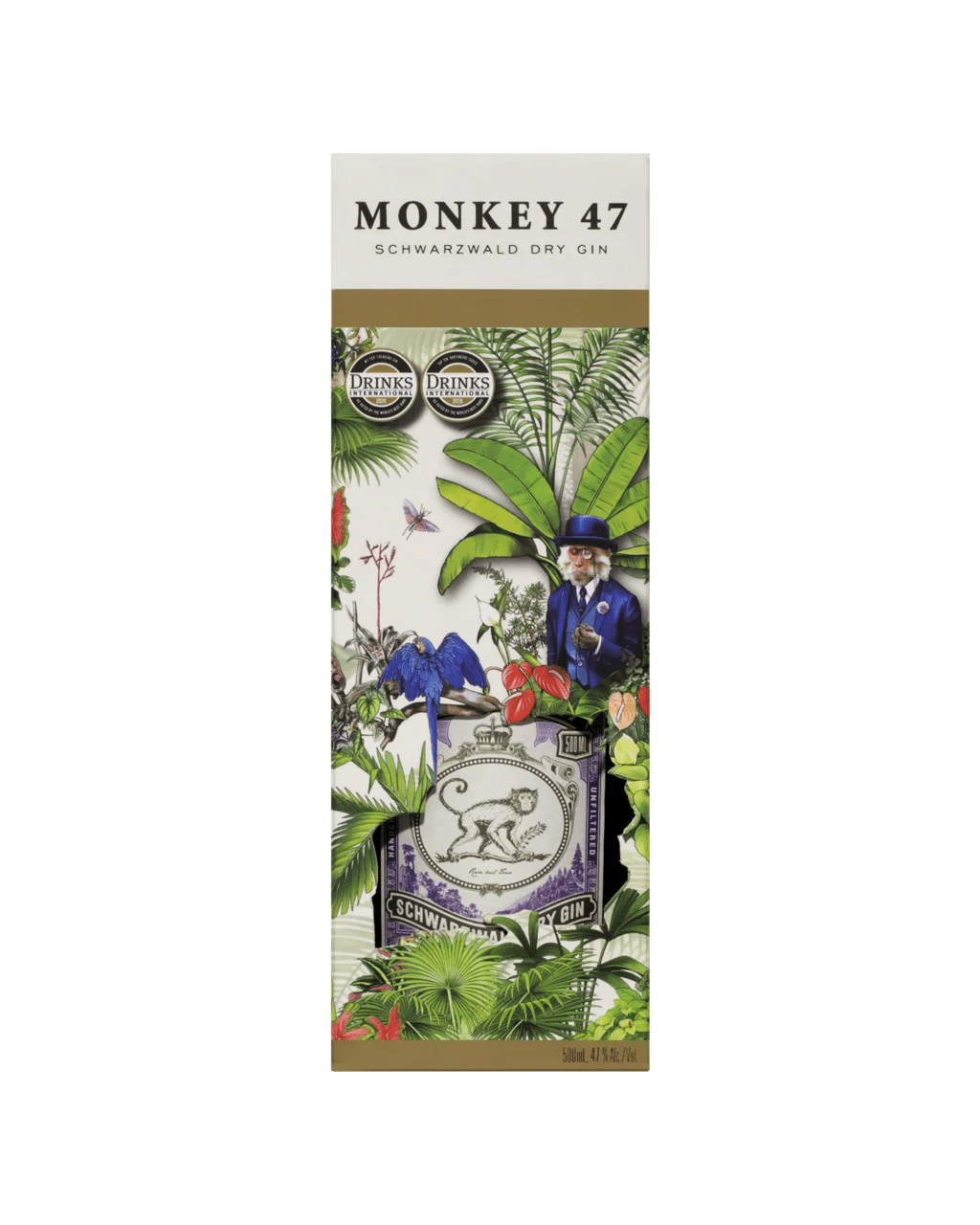 Buy Monkey 47 Schwarzwald Dry Gin 500ml Online (Lowest Price Guarantee
