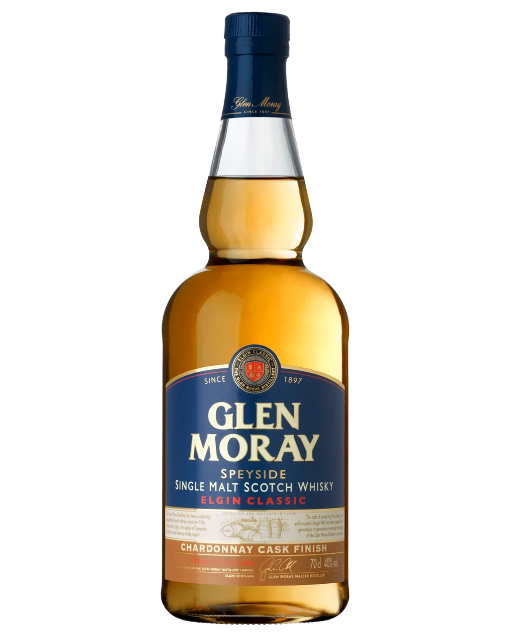 Buy Glen Moray Chardonnay Cask Single Malt Scotch Whisky 700ml Online