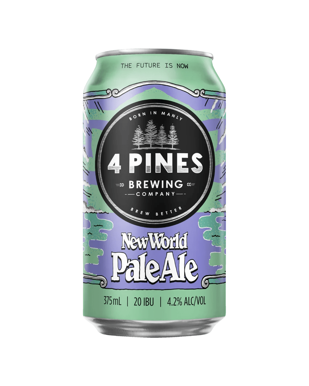 Buy 4 Pines New World Pale Ale Can 375ml Online (Lowest Price Guarantee