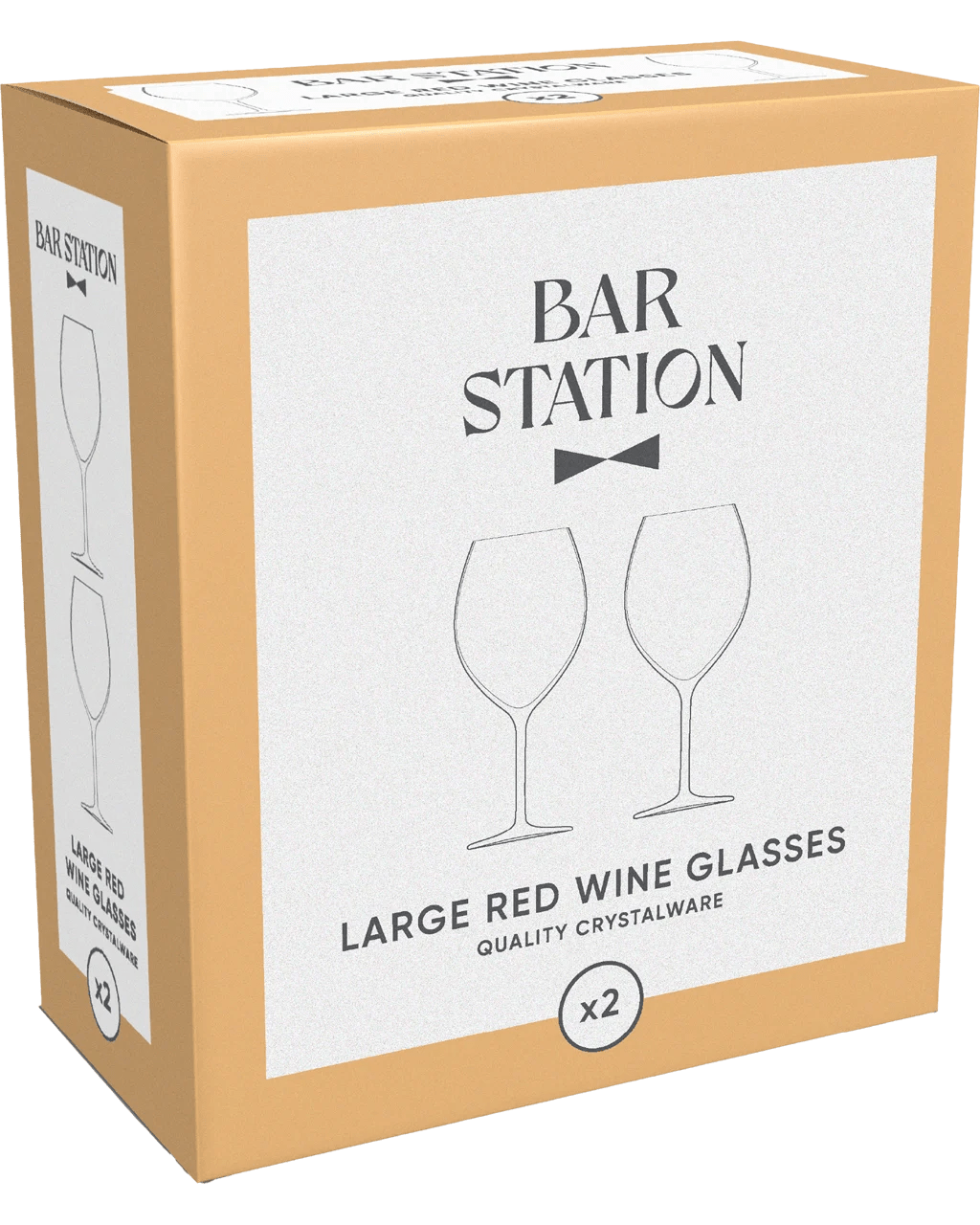 Buy Bar Station Large Red Wine Glasses 2 Pack Online (Lowest Price