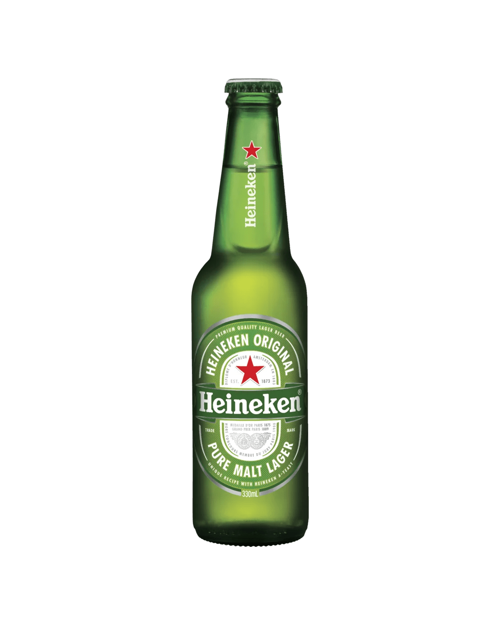 Buy Heineken Lager Bottles 330ml Online (Lowest Price Guarantee) Best