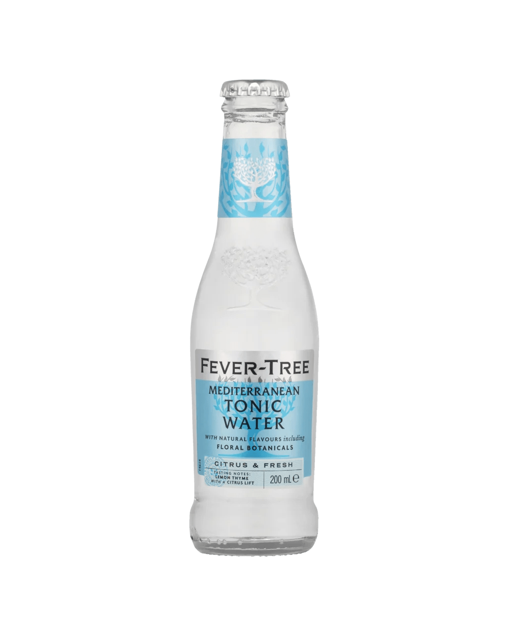 Buy Fever Tree Premium Mediterranean Tonic Water Bottle 200ml Online