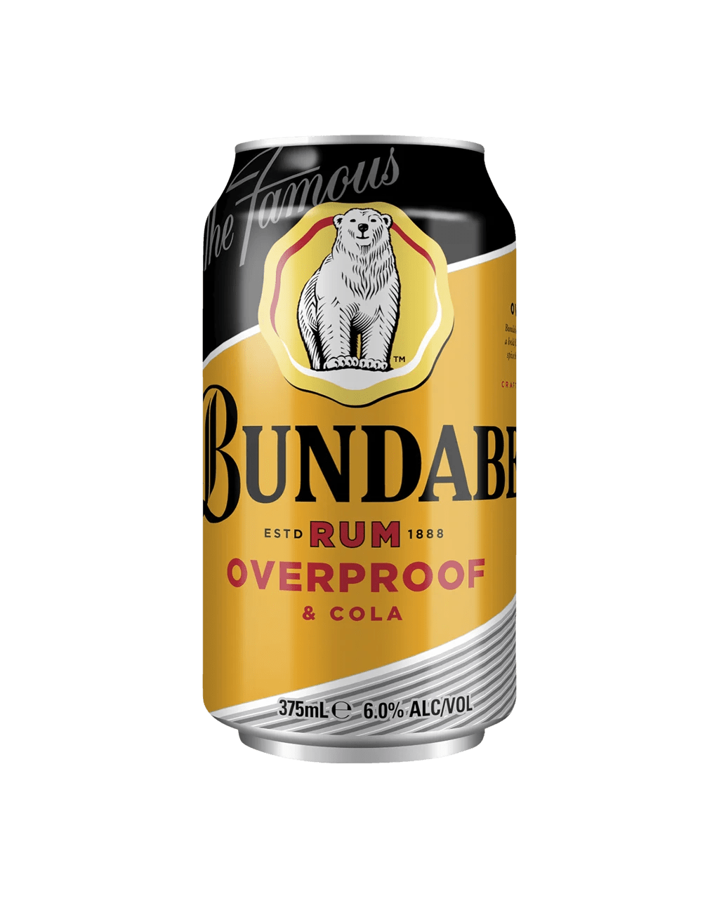 Buy Bundaberg Op Rum & Cola Cans 375ml Online (Lowest Price Guarantee