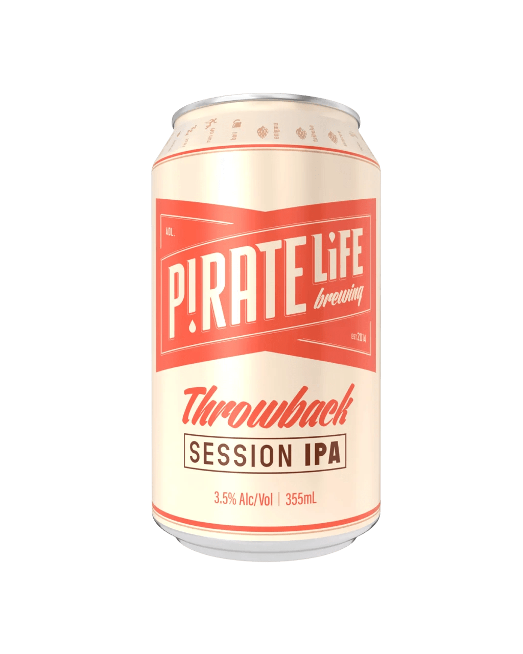 Pirate Life Brewing Throwback IPA Cans Boozy