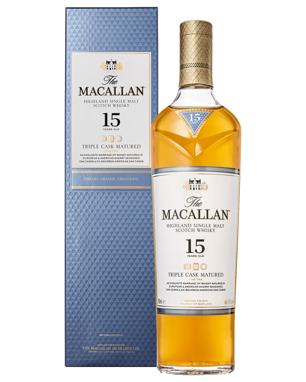 Buy The Macallan 15 Year Old Fine Oak Single Malt Scotch Whisky 700ml