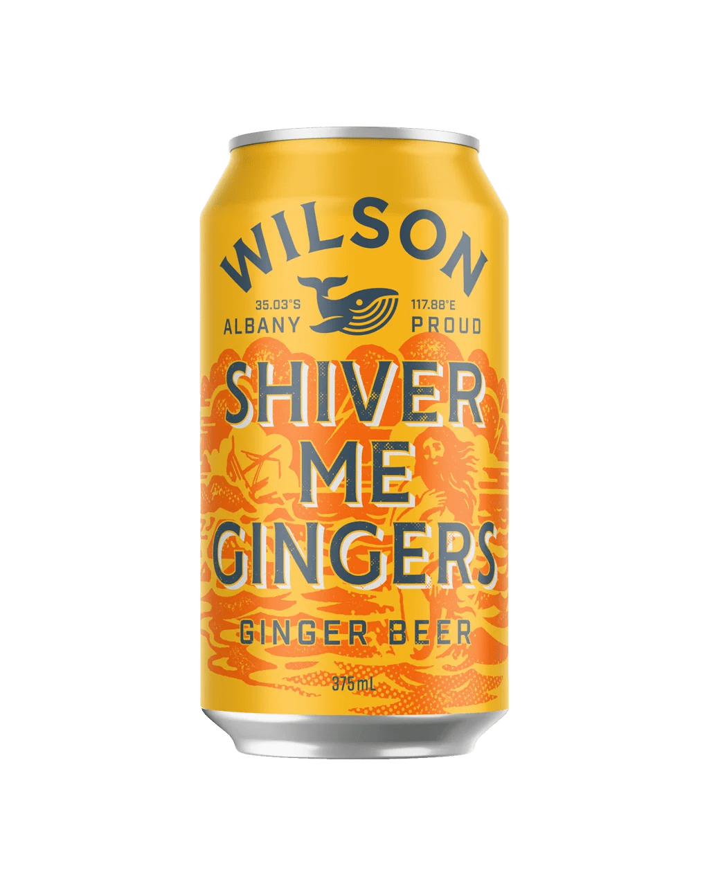 Wilson Brewing Co Shiver Me Gingers Ginger Beer Boozy