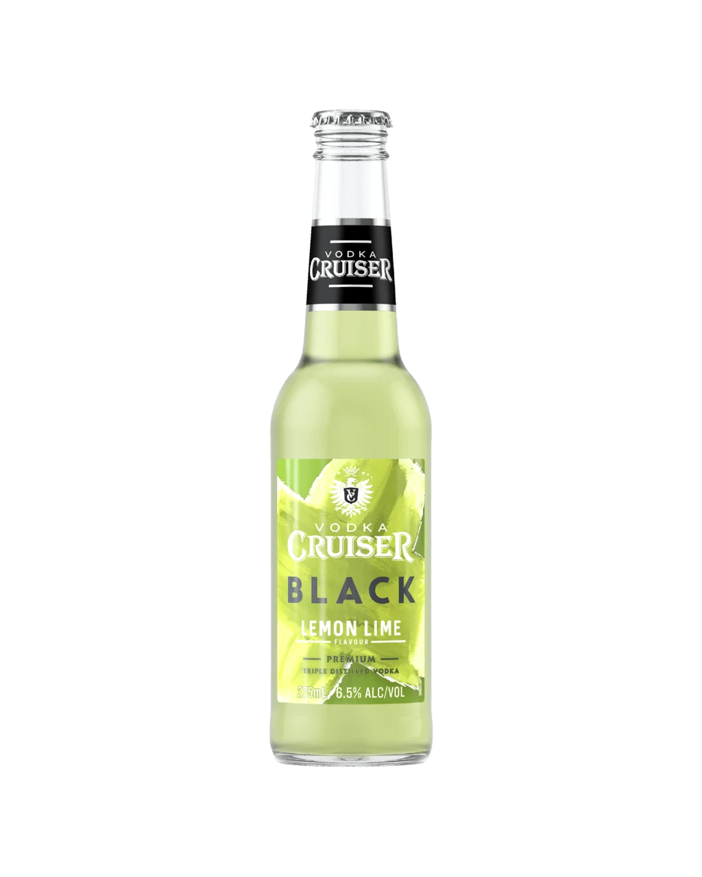 Vodka Cruiser Black Lemon Lime 275mL Boozy