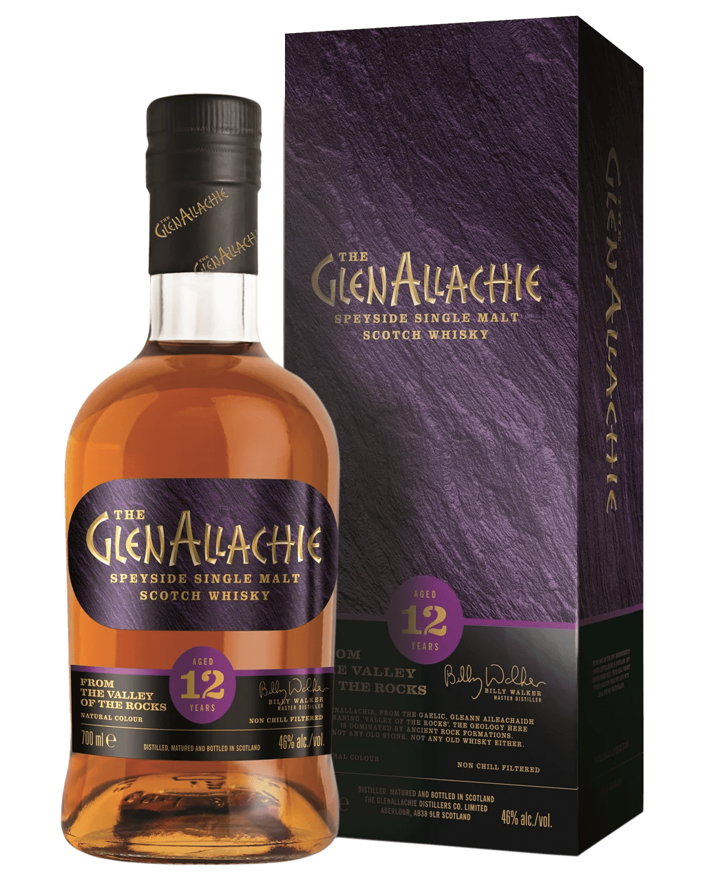Buy The Glenallachie 12 Year Old Single Malt Scotch Whisky 700ml Online