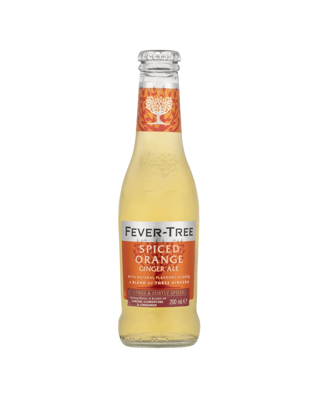 Buy Fever Tree Spiced Orange Ginger Ale Bottles 200ml Online (Lowest