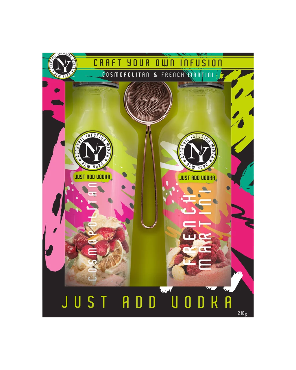 New York Cocktails Infusion Vodka Mixer Twin Pack Boozy
