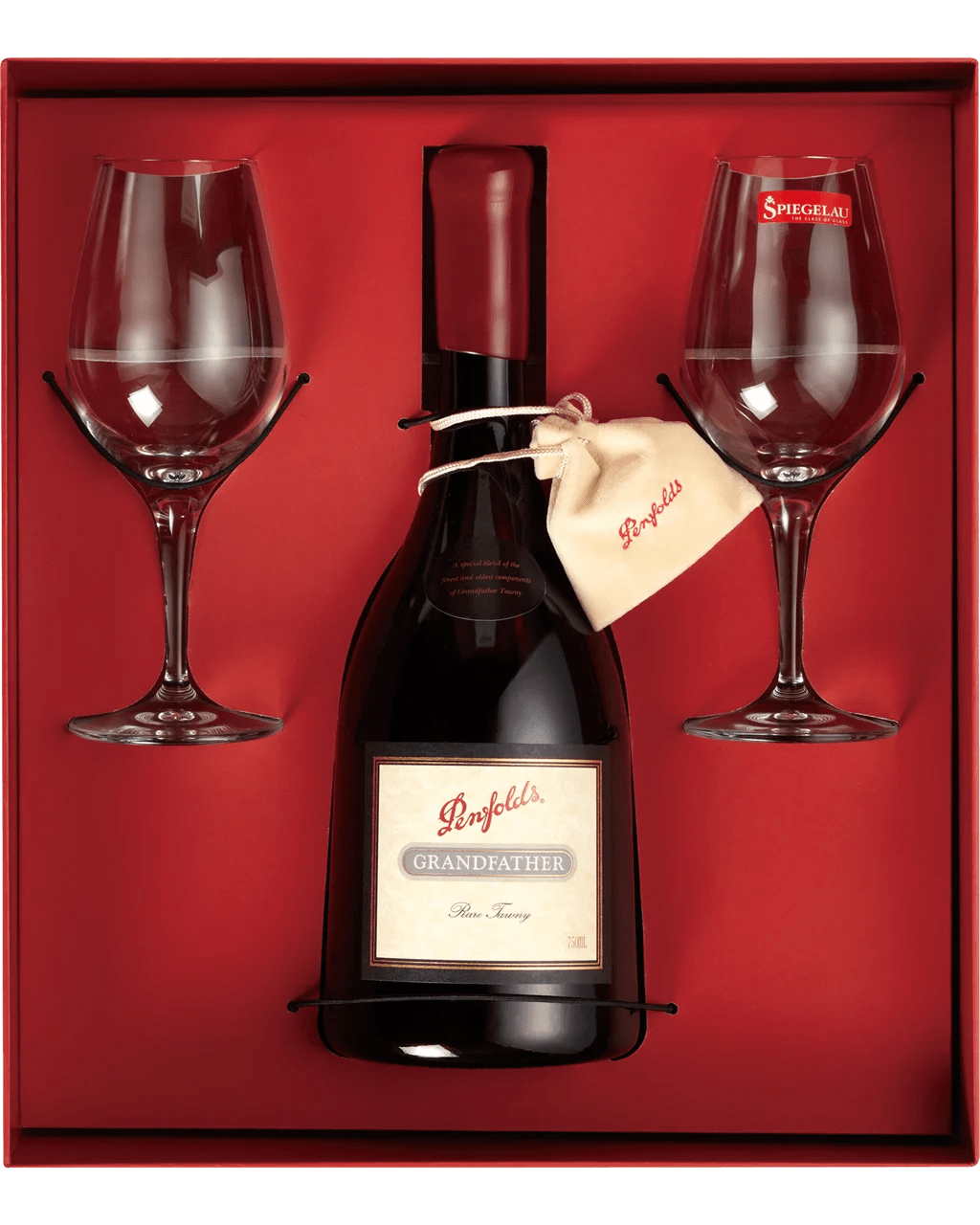 Buy Penfolds Grandfather Rare Tawny And 2 Spiegelau Glass Gift Pack