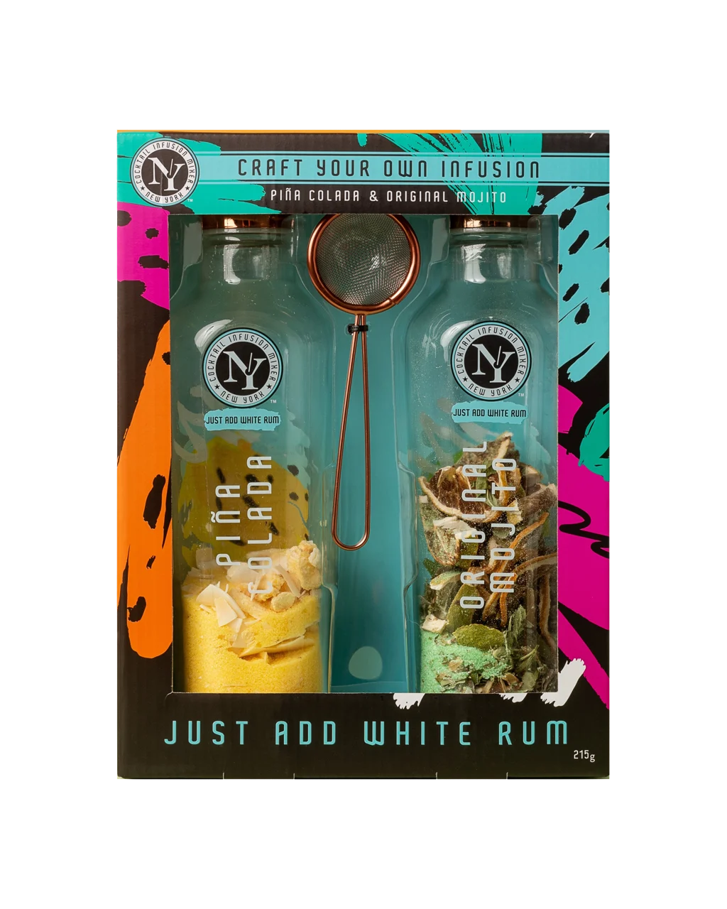 New York Cocktails Infusion White Rum Mixer Twin Pack Boozy