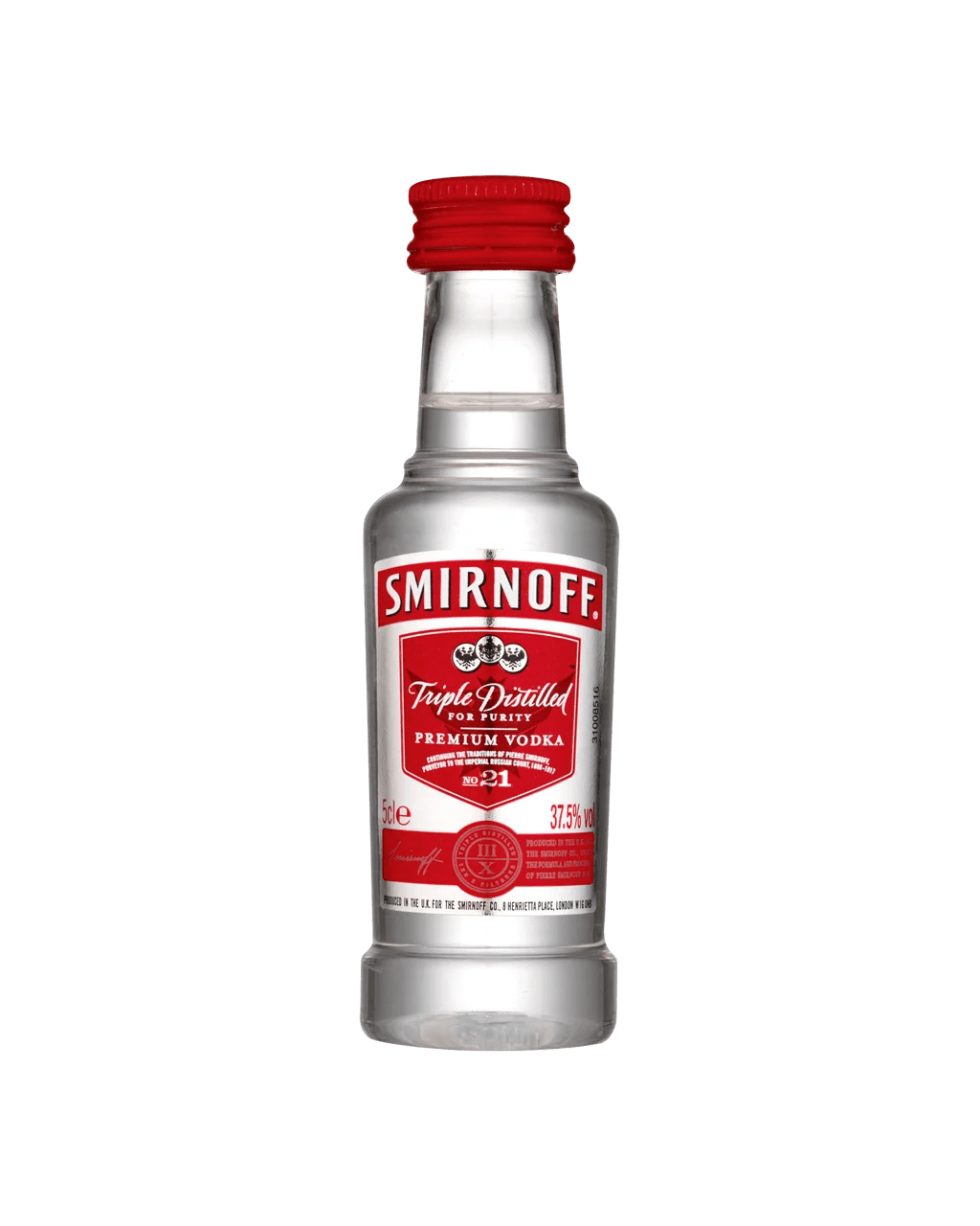 Smirnoff Red Label Vodka 50ml (Unbeatable Prices) Buy Online Best