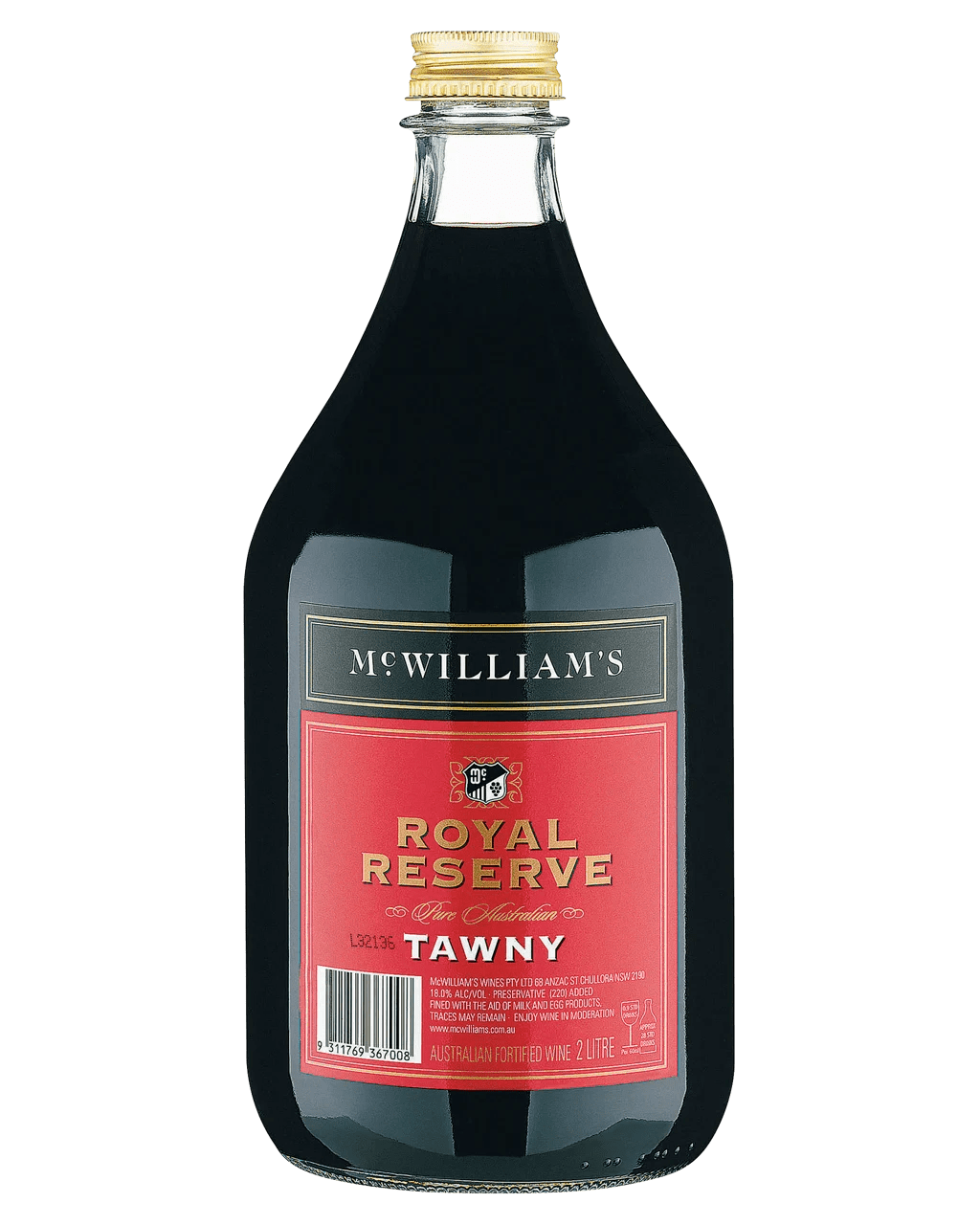 Buy McWilliam's Royal Reserve Tawny 2L Dan Murphy's Delivers
