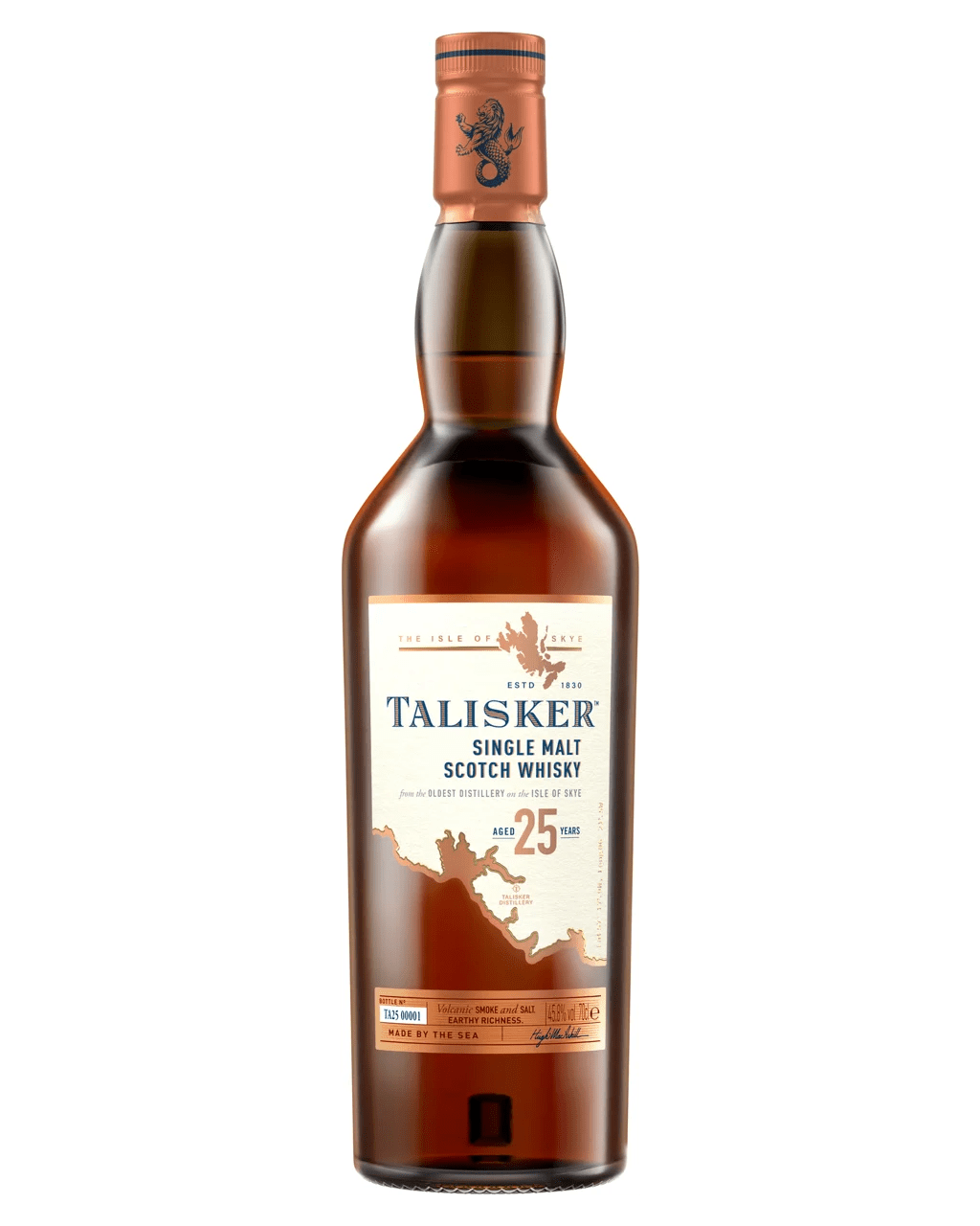 Buy Talisker 25 Year Old Scotch Whisky 700mL Dan Murphy's Delivers