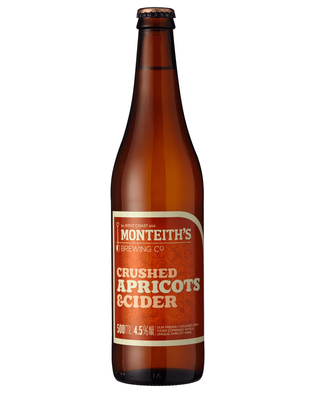 Buy Monteith's Crushed Apricots Cider 500ml Online (Lowest Price