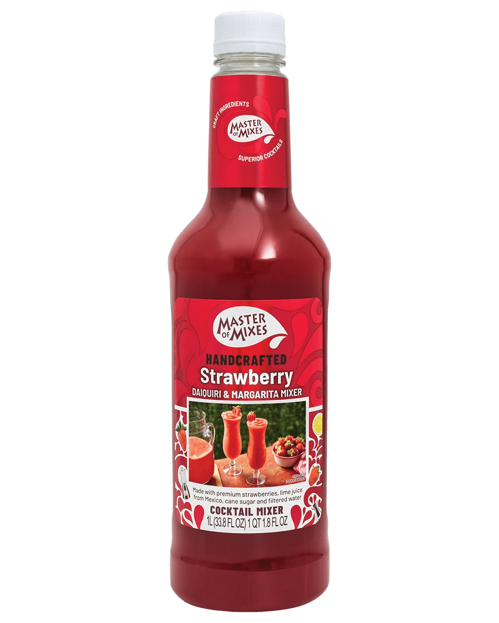 Buy Master Of Mixes Strawberry Daiquiri/margarita Mix 1l Online (Lowest