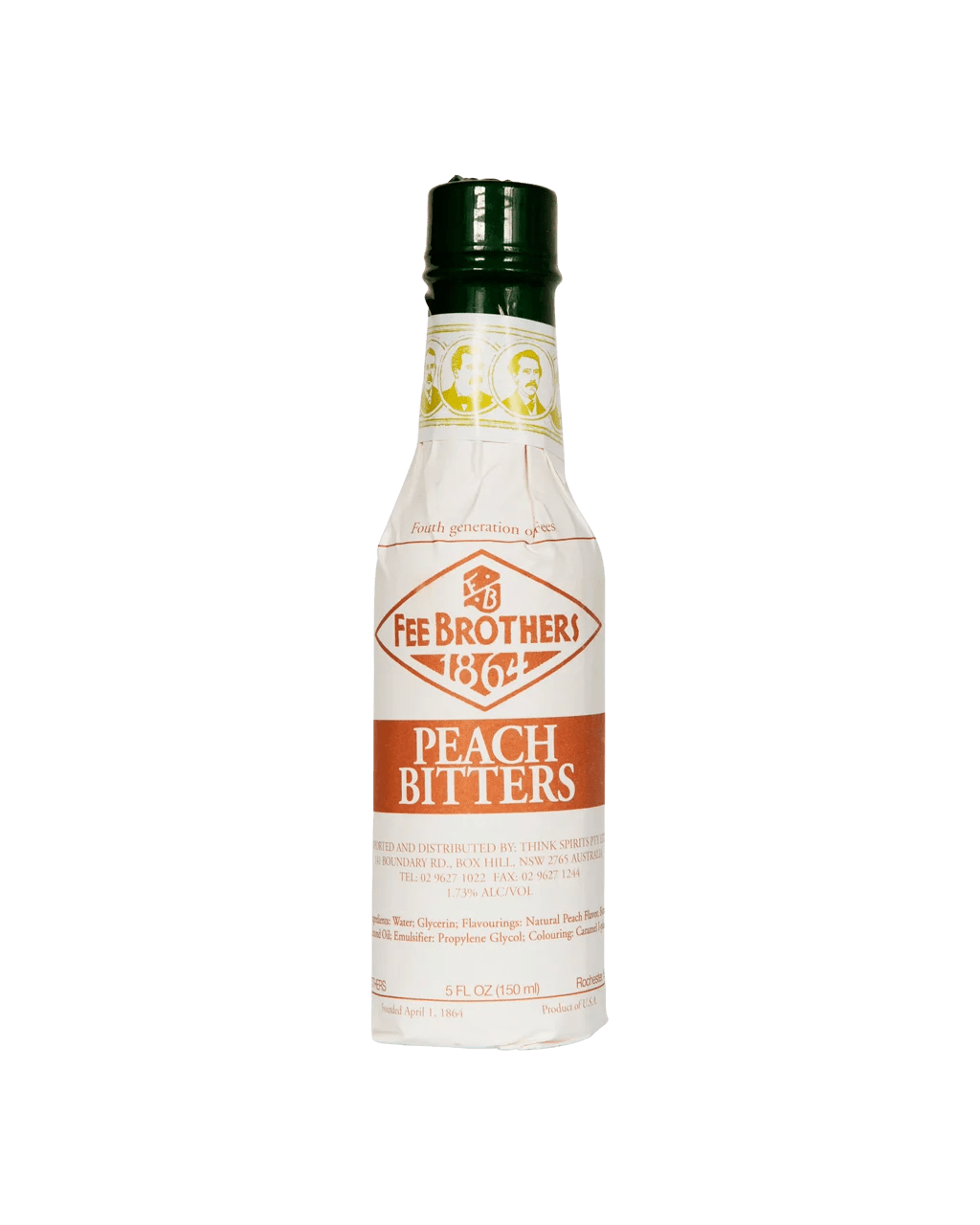 Buy Fee Brothers Peach Bitters 150ml Online (Lowest Price Guarantee