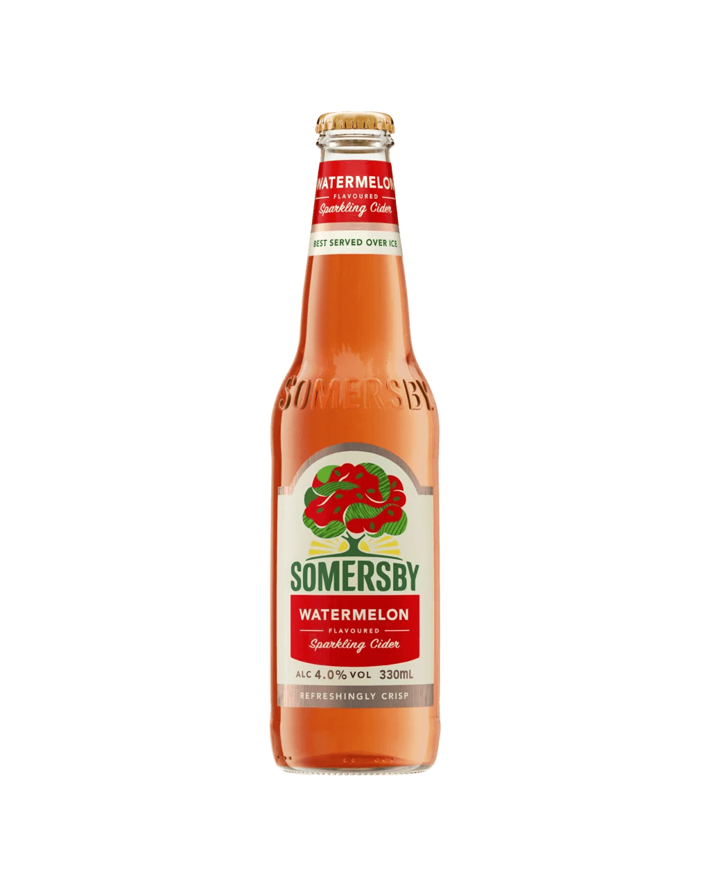 Somersby Watermelon Cider Bottles 330mL Boozy