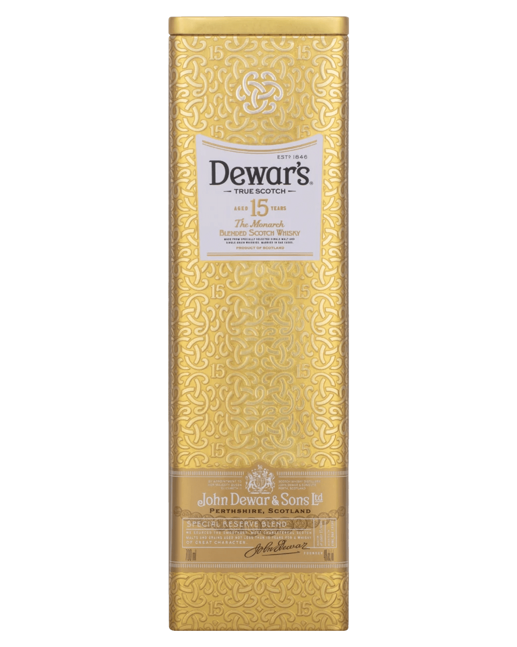 Dewar S 15 Year Old Blended Scotch Whisky 700mL Boozy