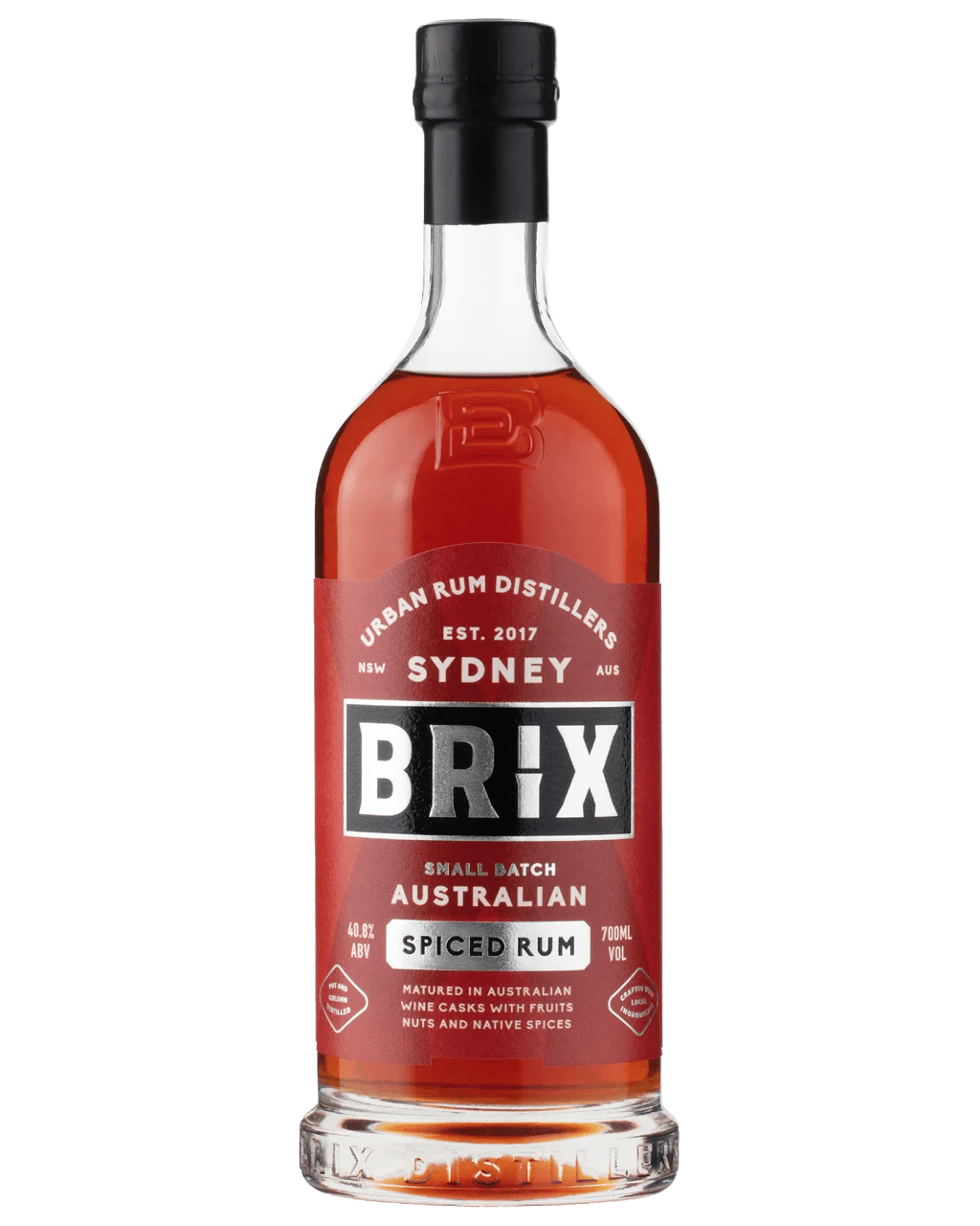 Buy Brix Australian Spiced Rum 700ml Online (Lowest Price Guarantee