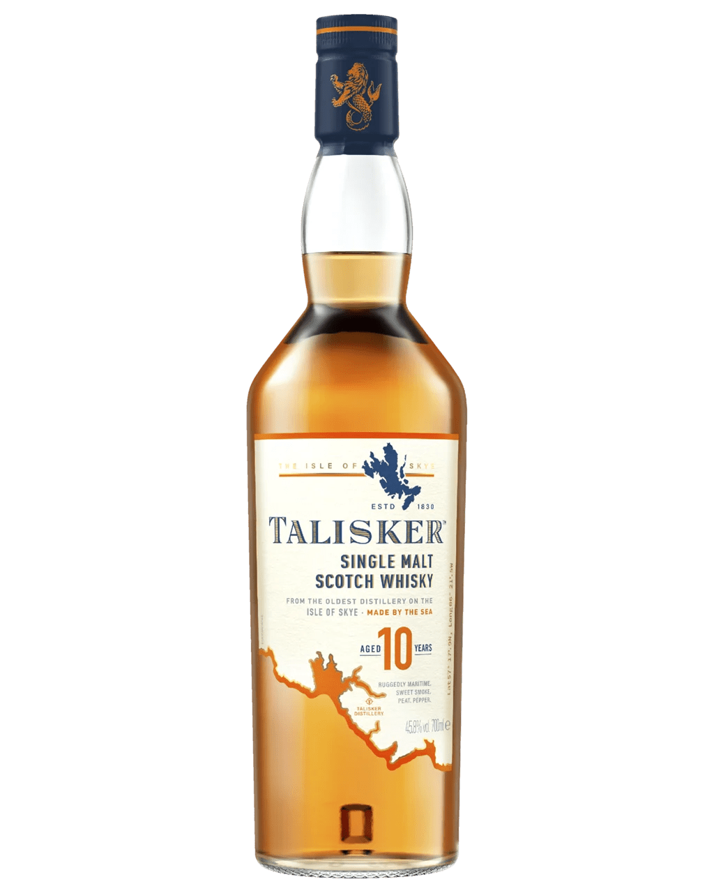 Buy Talisker 10 Year Old Single Malt Scotch Whisky 700ml Online (Lowest