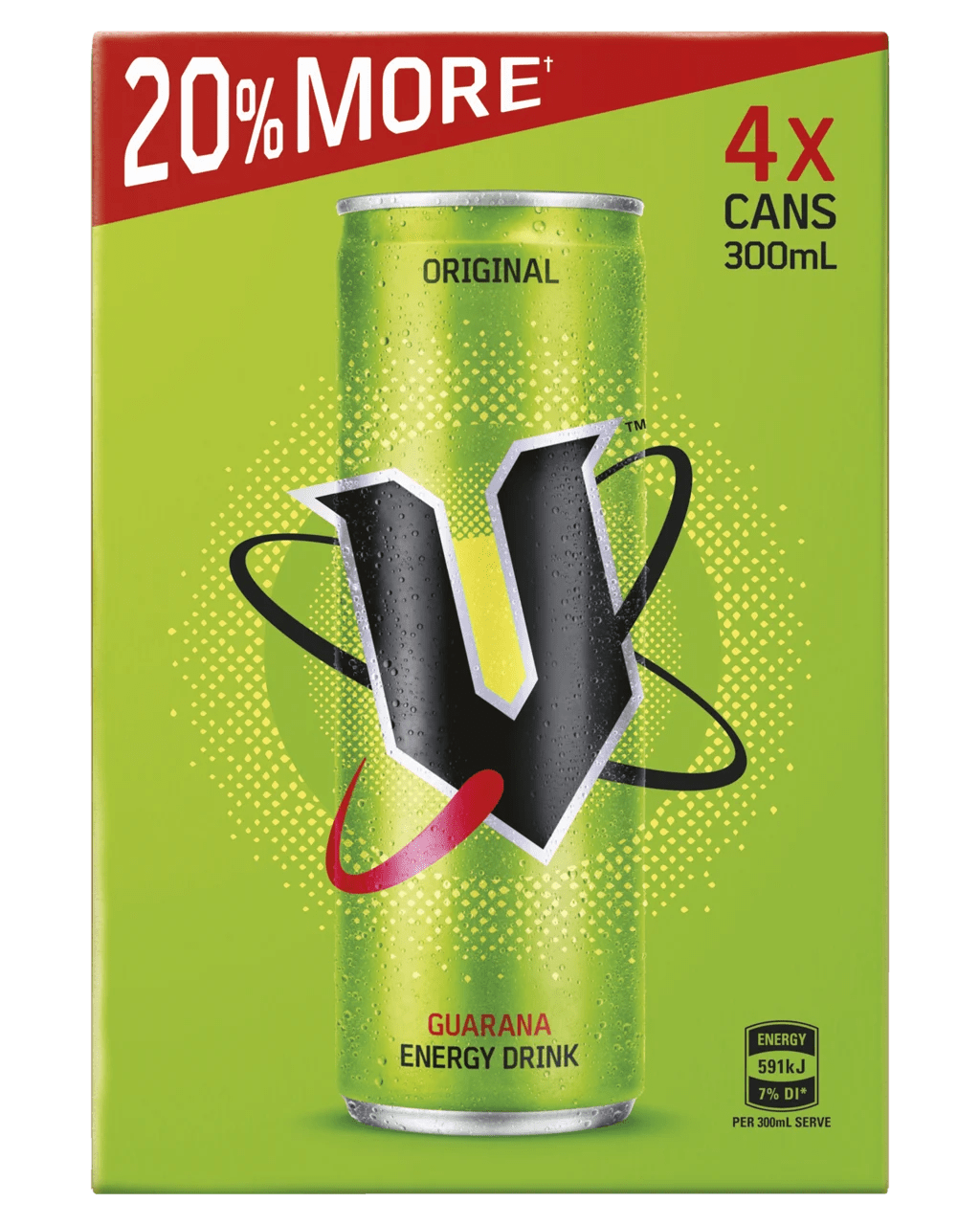 Buy V Energy Drink Cans 300ml Online (Lowest Price Guarantee) Best